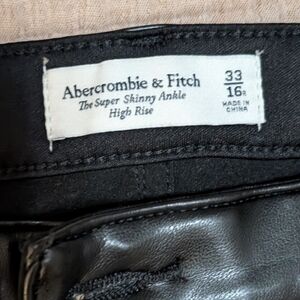 Abercrombie super skinny ankle jean